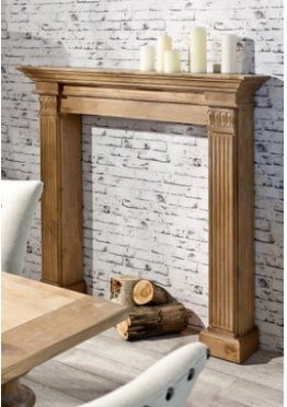 Kaminumrandung Maurice aus Holz