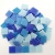 Armena Mosaikstein Mosaikfliesen Glas 2x2cm 250g (Circa 85 Stück) Blau gemischt - 2