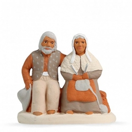 Arterra Santons de Provence Bank, 7 cm, Weiß - 1