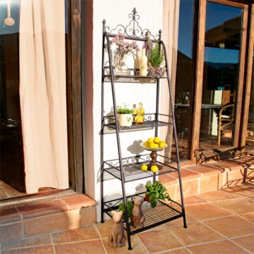 mediterranes Blumenregal Bourbonnais