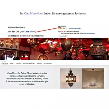 Casa Moro Mediterrane Keramik-Fliesen Daris 20x20 cm 1qm aus glasiertem Feinsteinzeug in Zementoptik | Marokkanische Bodenfliesen & Wandfliesen für Bad Küchenrückwand Küche Flur - 6