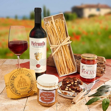 Geschenkkorb Corbello Toscana