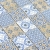 Keramik Mosaikfliesen Daymion Retrooptik Blau Braun | Wandverkleidung Badfliesen Bad Mosaikstein Natursteinfliesen Fußbodenfliesen Dekorative Fliesen Dekor - 2