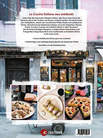 Kochbuch: Italia a Mano - Die Geheimnisse des echten italienischen Streetfoods. Polpettine, Arancini, gefüllte Tintenfische, Cannolis und Beignets. Die echte italienische Küche neu entdeckt. - 3