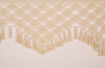 LA SIESTA Bossanova Champagne - Klassische Hängematte Kingsize aus Bio-Baumwolle - 2