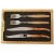 Laguiole en Aubrac 2er Set Messer-Gabel, Olivenholz, CCF99OLIH - 1