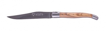 Laguiole en Aubrac 2er Set Messer-Gabel, Olivenholz, CCF99OLIH - 3