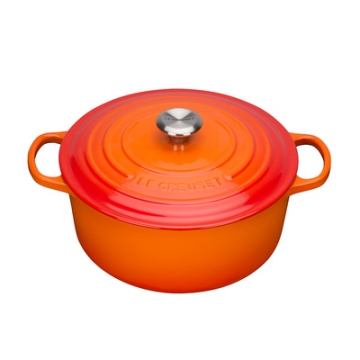 Le Creuset Bräter Signature 26 cm Ofenrot 5,3 L