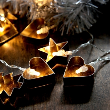 LED-Lichterkette Gingerbread