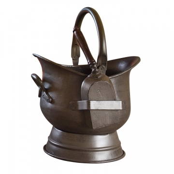 LOBERON Aschekübel Derry, rostbraun (31 x 24 x 28.5cm)