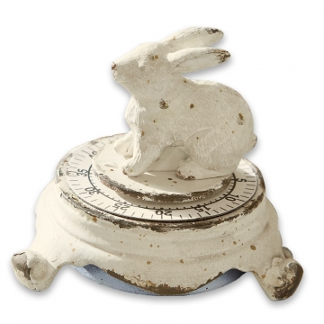 LOBERON Eieruhr Terese, antikweiß (7cm)