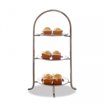 LOBERON Etagere Hamshire, silber (17 x 22 x 36cm)