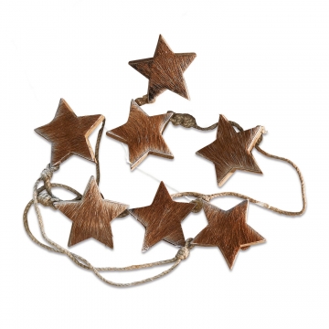 LOBERON Girlande Raoul, braun (190cm)