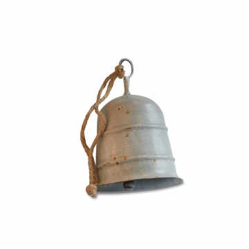 LOBERON Glocke Mellers, antikgrau (18cm)