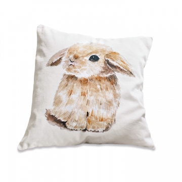 LOBERON Kissenhülle Florentina, weiß (40 x 40cm)