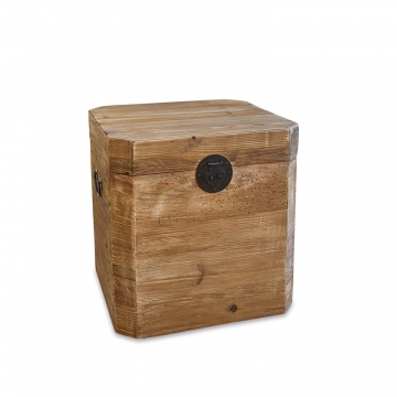 LOBERON Kiste Igraine, braun (48 x 52 x 55cm)