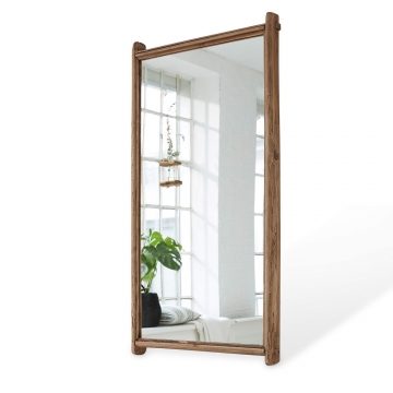 LOBERON Spiegel Ajacco, antikbraun (8 x 62 x 120cm)