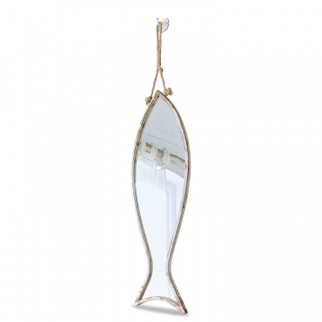 LOBERON Spiegel Guppy, antikbraun (2 x 28.5 x 81.5cm)