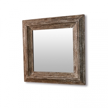 LOBERON Spiegel Namur, braun (3.81 x 66 x 66cm)