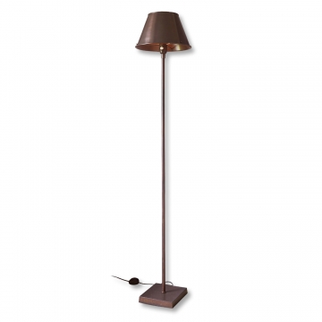 LOBERON Stehlampe Pauleen, antikbraun (163cm)