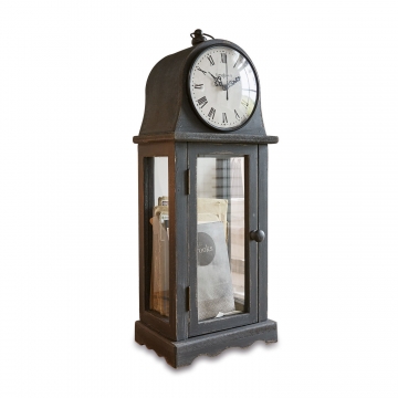 LOBERON Uhr Mortimer, schwarz (19 x 14 x 51cm)