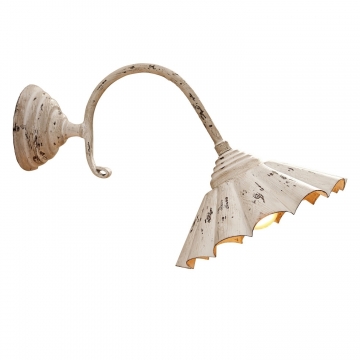 LOBERON Wandlampe Tiara, antikcreme (27 x 31 x 29cm)
