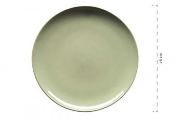 MÄSER 931238 Serie Scuro, Geschirr-Set bunt aus Keramik für 4 Personen, 20-teiliges Kombiservice, modern und mediterran, Grün/Grau/Blau, Steinzeug - 2