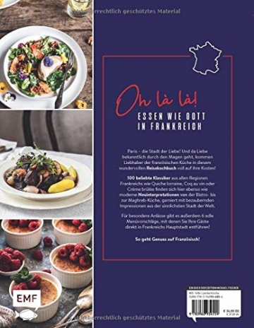 Paris – Je t'aime – Das Frankreich-Kochbuch: 100 authentische Rezepte von Coq au vin bis Crêpe suzette: Das Reisekochbuch für alle Paris-Fans: 100 ... Das Reisekochbuch fr alle Paris-Fans - 5