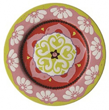 Rose & Tulipani Set mit 6 Salattellern, mediterranes Design - 7