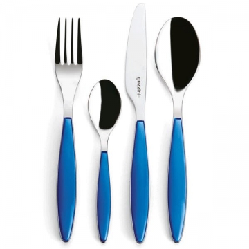 Tafelbesteck Feeling 24 tlg. mediterran blau